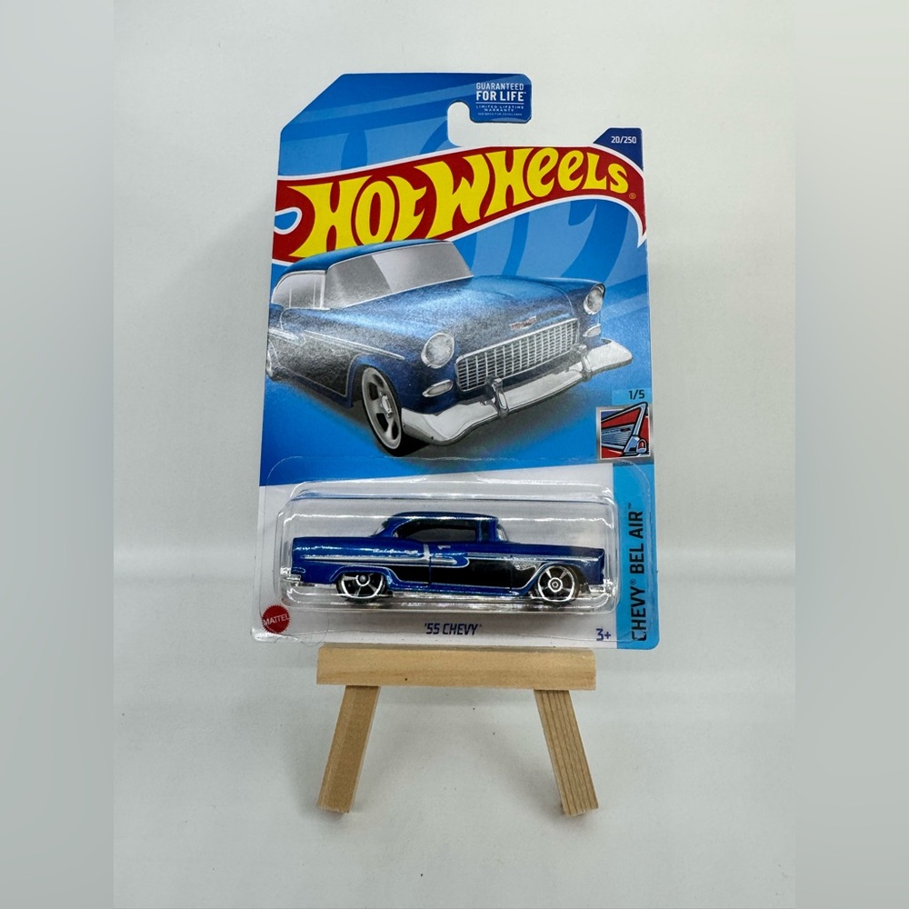 Hot Wheels '55 Chevy Die-Cast Car